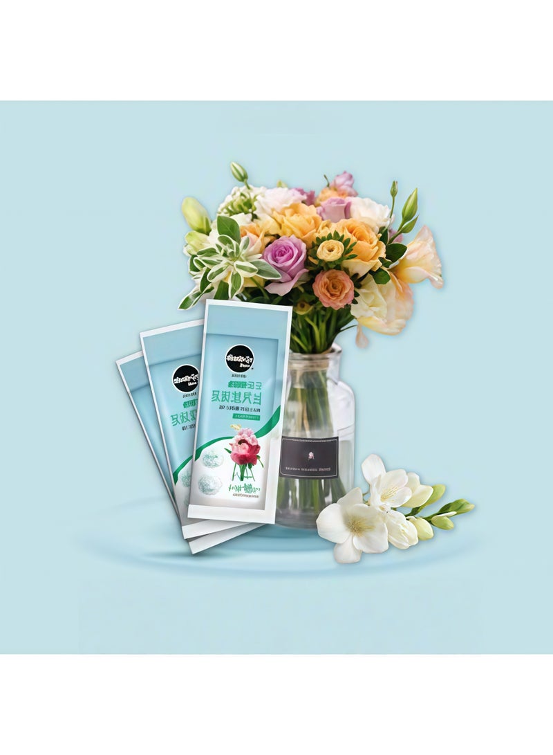 Miracle Liquid Flower Nutrition Liquid Flower Fresh-keeping Agent, Concentrated Essence Formula, Lasting Fresh-keeping (10 packs, 10ml each) - Image 2