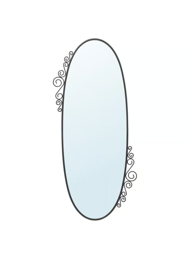 مرآة بيضاوية الشكل، 70×150 سم - Image 1