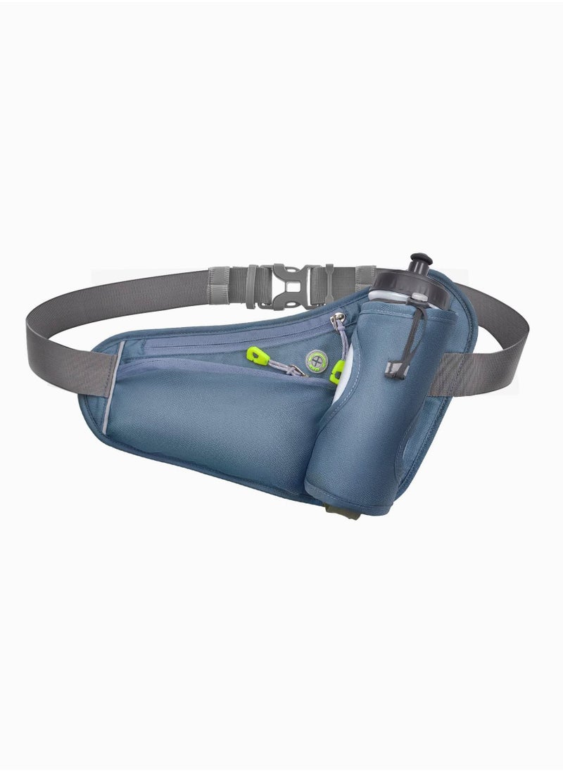 SYOSI - Fanny Pack with Water Bottle Holder, for Women Men Running Waist Pack for Phone 6.5", Running Belt for Hiking Walking Workout Gym Runners - Image 1