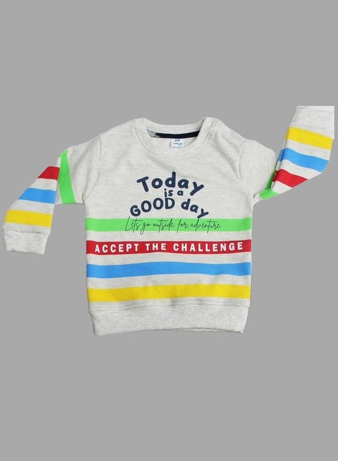 Dollar Junior Tiny Crews Baby Boys Casual T-Shirt Pant Set (KWRN10002_6-9M) Multicolour - Image 2