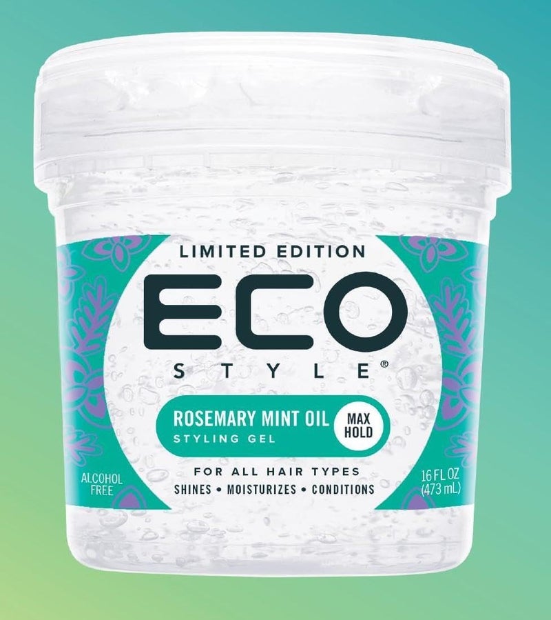 Eco Style Rosemary Mint Oil Max Hold Styling Gel 473ml