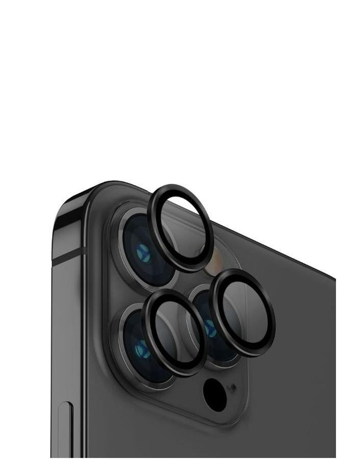 PROMASS Camera lens protector for iPhone 15 pro Tempered glass metal individual ring cover - Image 1