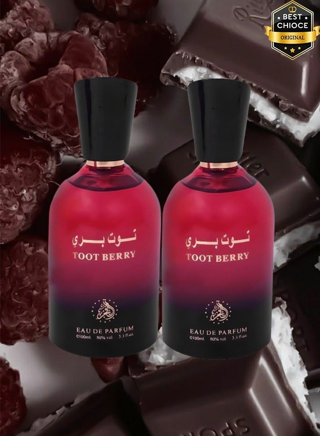 الفخر 2 قطع عطر توت بيري 100 مل - Image 1
