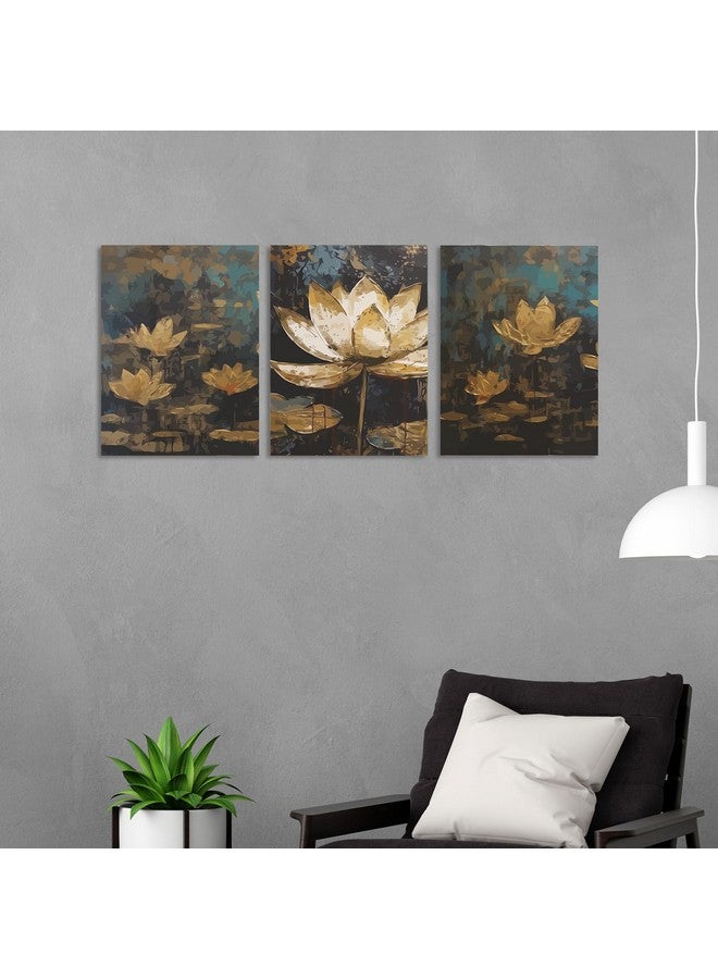 PAPER PLANE DESIGN Canvas Framed Painting Wall Art For Living Room, Bedroom. Wall Decoration Modern Aesthetic Wall Painting. Wall Decor. Set of 3 Panel 12 inch x 16 inch each Panel. (AESTHETIC) - Image 5