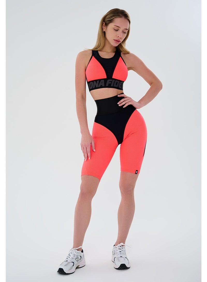 Bona Fide Premium Quality High Waist Biker Shorts for Women with Body Shape - Womens Shorts for Gym, Workout - Image 1