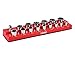 ARES 7023616Piece 12Inch SAE Magnetic Socket Organizer Holds 15 Sockets and 1 Socket Adapter Keeps Your Tool Box Organized - Image 2