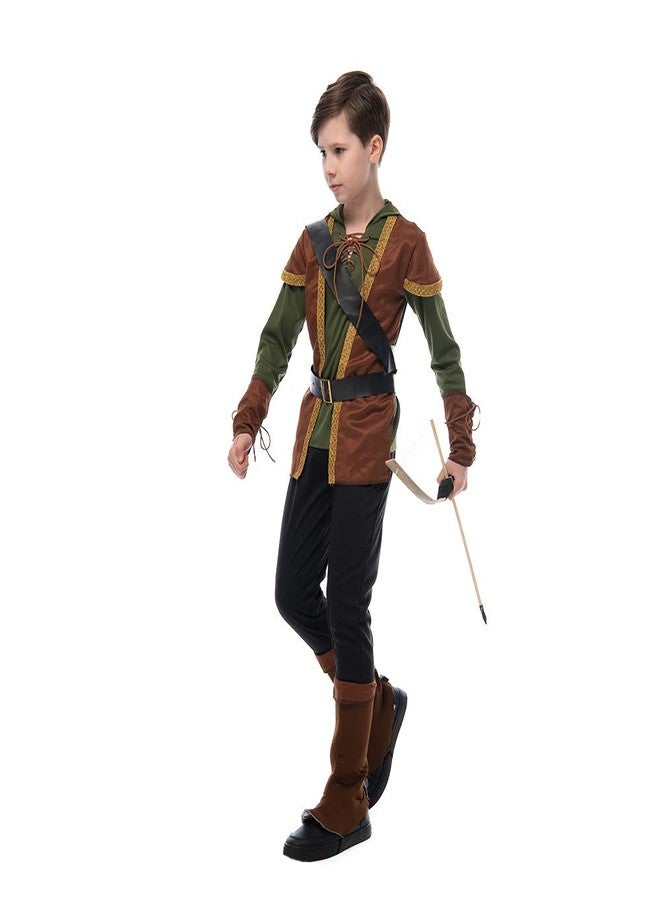 EraSpooky Boys Robin Hood Archer Costume Kids Forest Hunter Halloween Outfits - Image 4