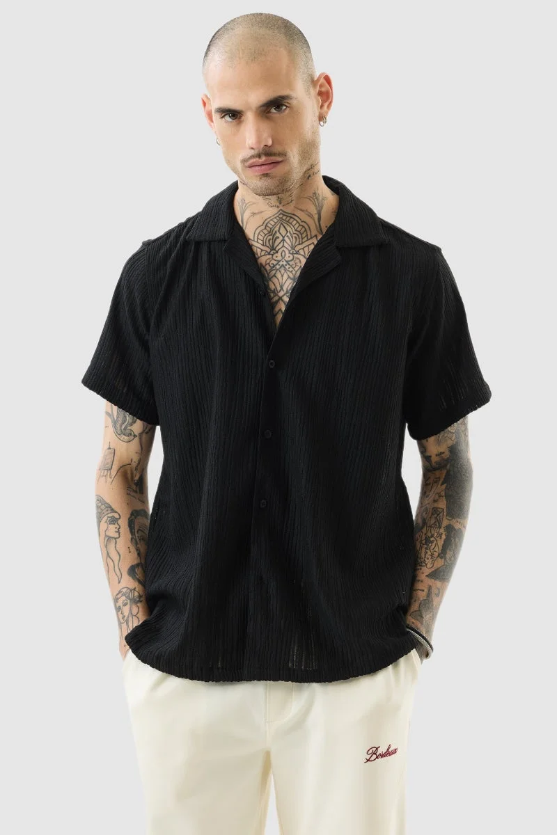 سنيتش قميص بلاك بوكس فيت ستريتش