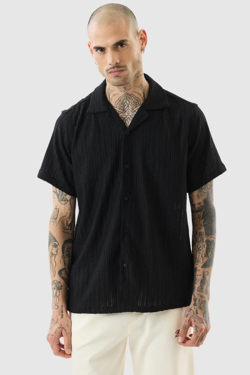 سنيتش قميص بلاك بوكس فيت ستريتش