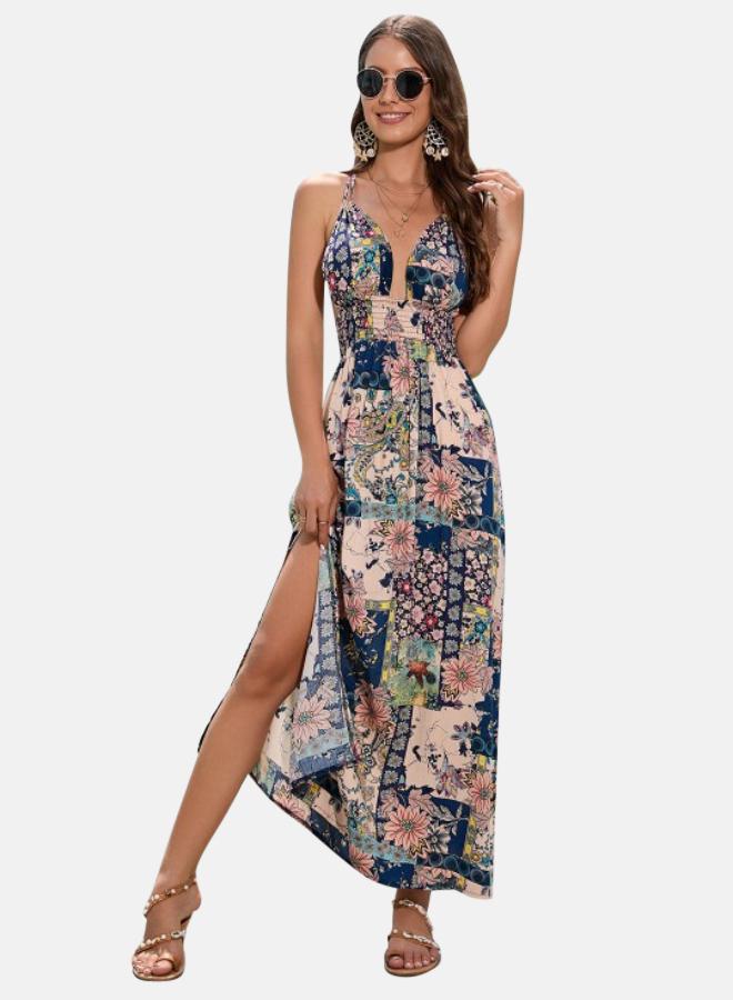 YUNIQEE Floral Print Maxi Dress  - Image 3