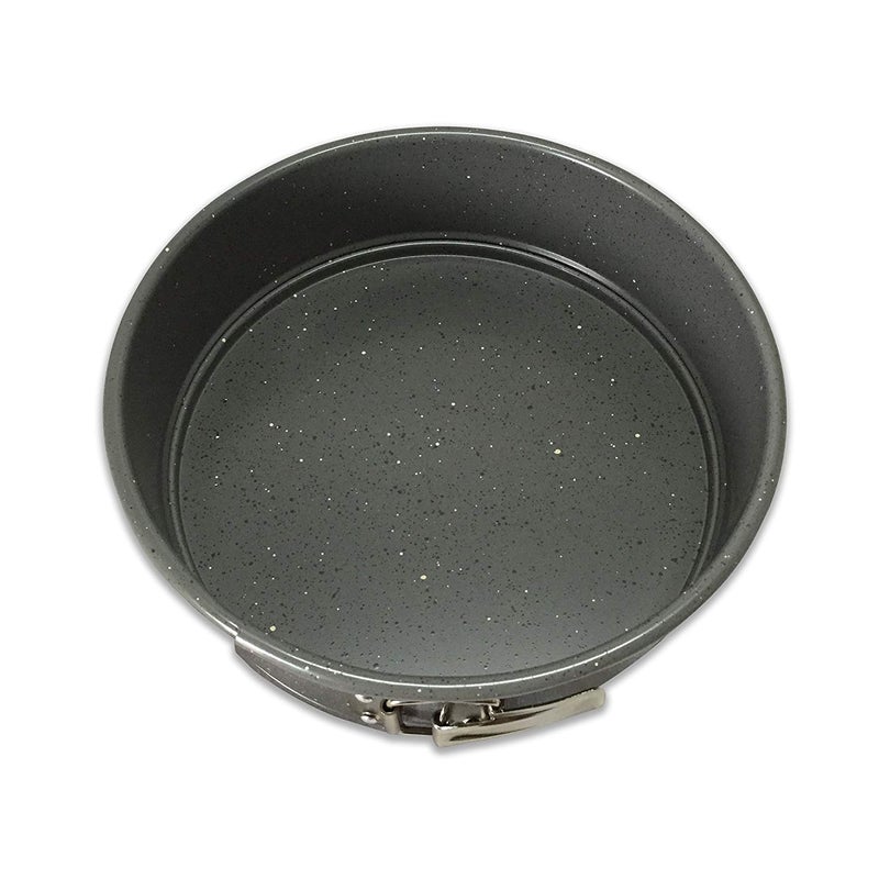casaWare 9inch Springform Pan Ceramic Coated NonStick Silver Granite