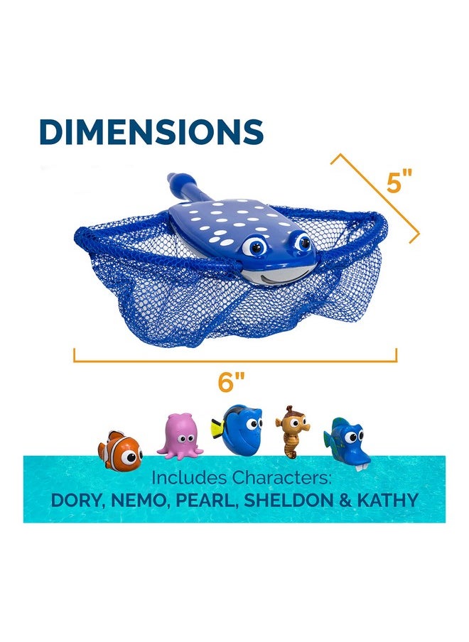 SwimWays SwimWays Disney Finding Dory Mr. Ray's Dive and Catch Game, Bath Toys and Pool Party Supplies for Kids Ages 5 and Up  - Image 4