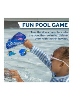 SwimWays SwimWays Disney Finding Dory Mr. Ray's Dive and Catch Game, Bath Toys and Pool Party Supplies for Kids Ages 5 and Up  - Image 3