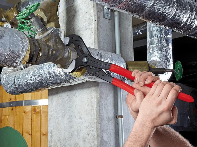 Knipex Cobra Pipe Wrench and Water Pump Pliers, 560 mm, XL/XXL, Model 87 01 560 - Image 5