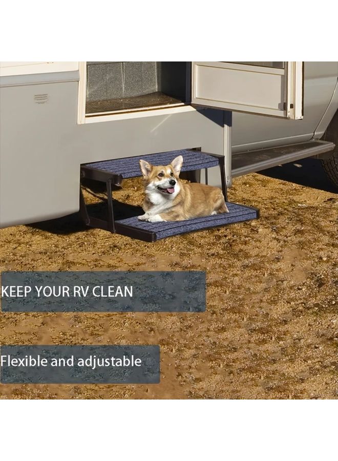 1pc Portable Foldable Anti Slip RV Step Mat with Buckle Closure Easy Clean Durable - Image 5