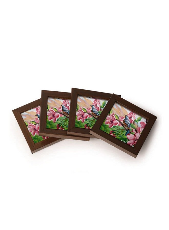 Paper Plane Design Tea Coffee Coaster Set Wooden Decorative Coasters Set. Home and Office Wooden Coasters Design 52 - Image 2