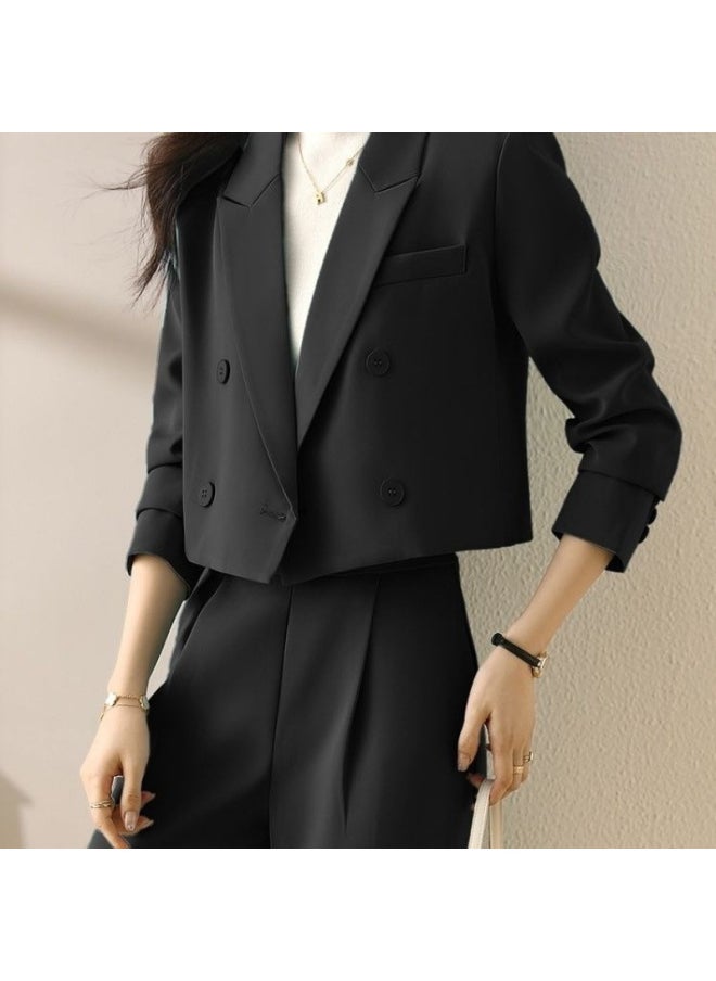 Sense Suit Suit Women's 2024 New Autumn Elegant Goddess Fan Small Professional Short Suit Jacket 