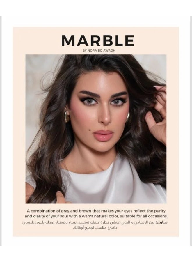 LensMe Lens Me (Marble) - Colored Lenses - Pack of Two Lenses - Image 1