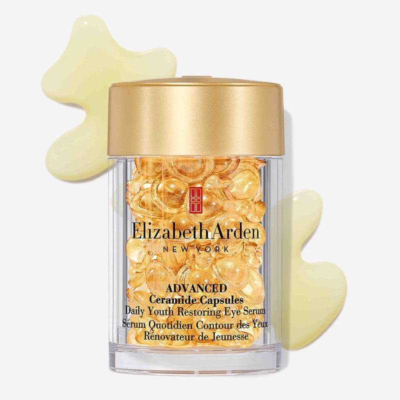 Elizabeth Arden Advanced Ceramide Eye Serum Capsules, Anti-Aging Skincare for Wrinkles & Crow's Feet, Fragrance-Free, Gift for Women, 60 count - Image 2