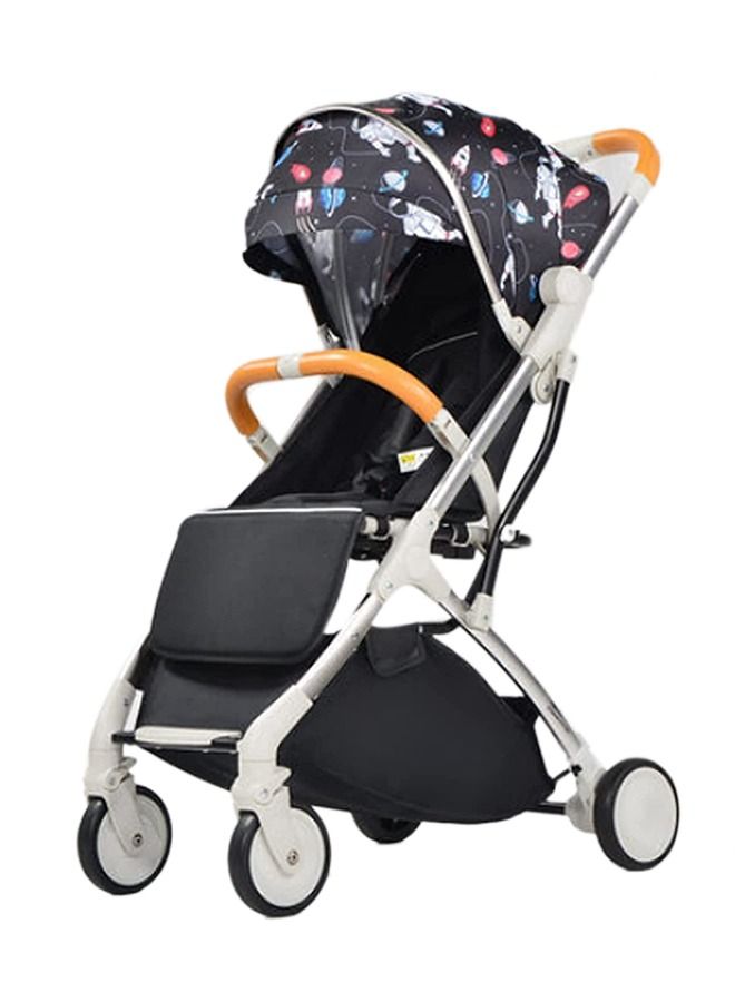 LIMOS Baby Portable Stroller Travel Pram For Baby From 6 Months to 3 Years old Space Black - Image 1