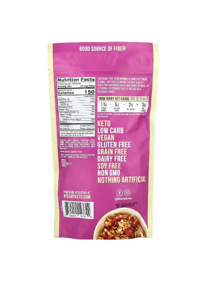 Kiss My Keto Kiss My Keto, Granola, Strawberry & Vanilla, 9.5 oz (270 g)  - Image 2