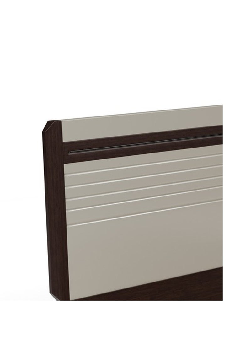 ROYALOAK Royaloak Clara Queen Size Bed | MDF Construction | Queen-Size Bed | Elegant High-Gloss Finish | Modern Design | Durable & Long-lasting  - Image 4