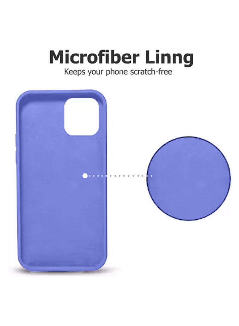 Techie Soft Smooth Silicone Cover With Magnetic Secure Hand Grip Case and Inner Microfiber Lining for Apple iPhone 15 – Purple - Image 4