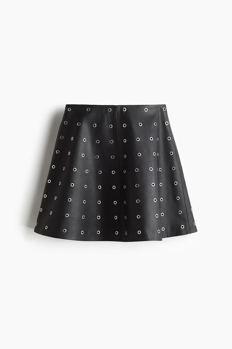 H&M Eyelet-detail skirt