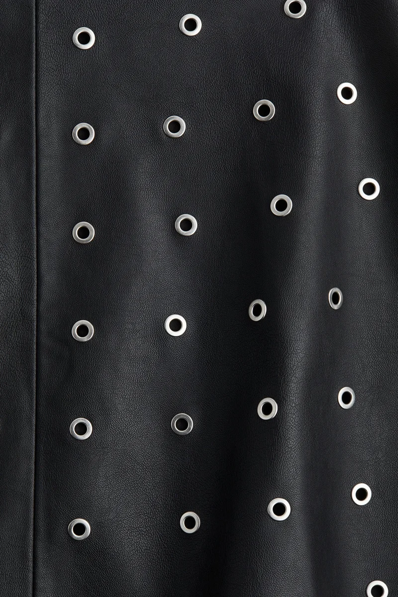 H&M Eyelet-detail skirt