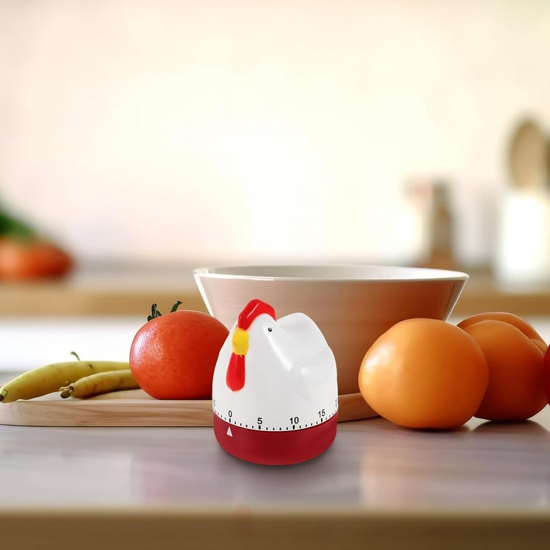 Mechanical Kitchen Timer Cartoon Timer Multipurpose Baking Timing Device for Home Cooking and Study Single Unit - Image 4