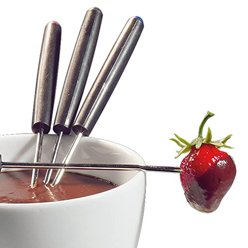 Cilio Porcelain Chocolate Fondue Set, White, 5-Inch by 10-Inch - Image 2