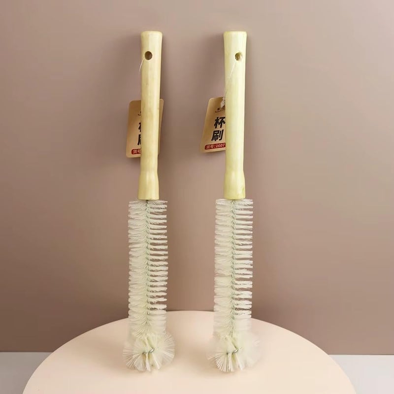 "Water Bottle Cleaning Brush - Effective Rust Proof and Durable Wood Handle - High Quality and Affordable!" - Generic - Image 5