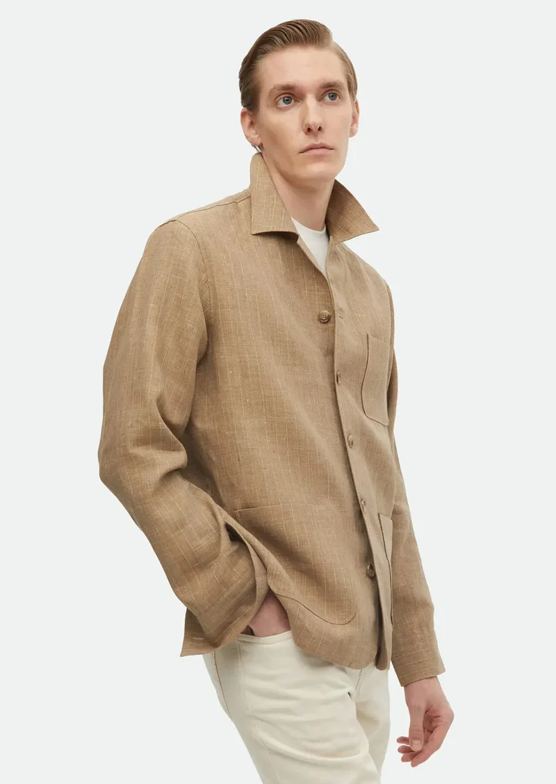 RAMSEY Mink Overshirt