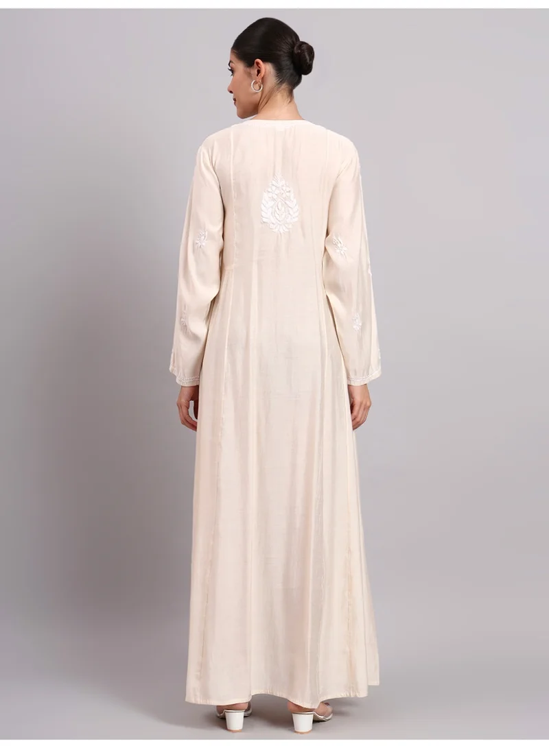 Alaya Hand Embroidered Chikankari Chanderi Jalabiya-AL4088