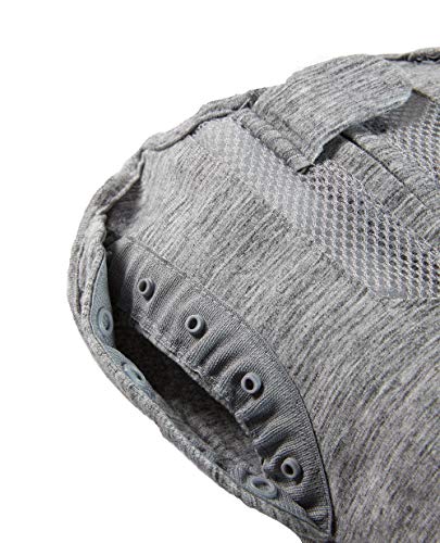 Woombie Convertible Swaddle Blanket with Vent, Twilight/Heathered Gray, 5-13 Pound - Image 5