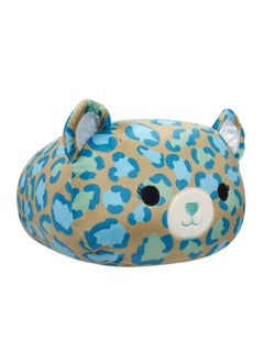 Squishmallows 12-Inch Medium Plush Enos Dark Green Leopard Stackables  Kellytoy Plush Toy, Multicolor  - Image 2