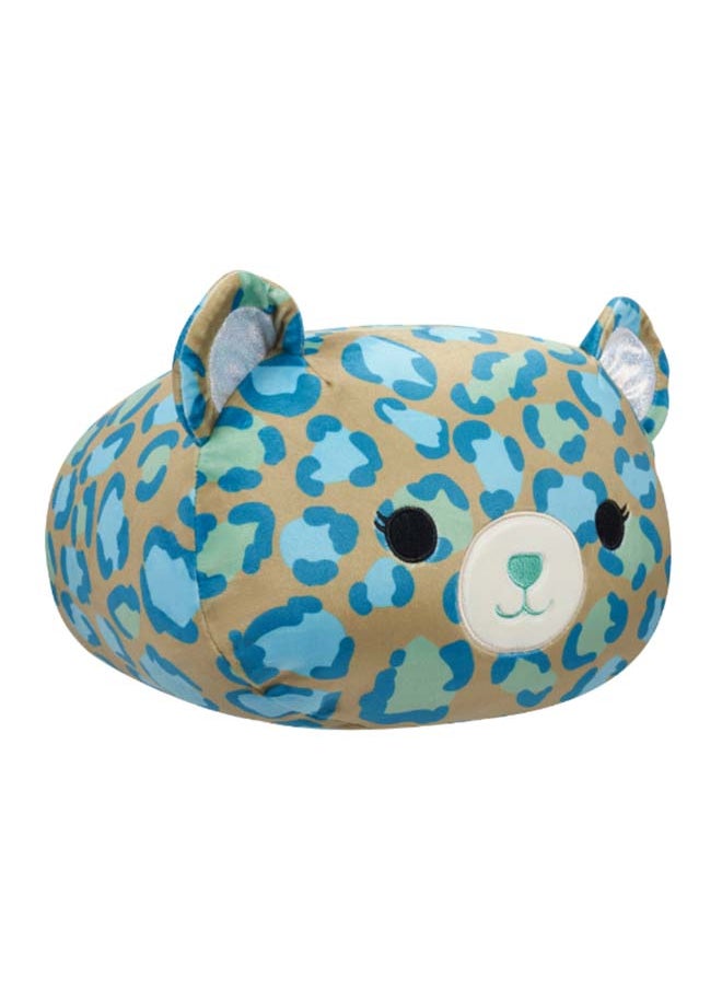 Squishmallows 12-Inch Medium Plush Enos Dark Green Leopard Stackables  Kellytoy Plush Toy, Multicolor  - Image 2