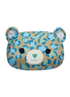Squishmallows 12-Inch Medium Plush Enos Dark Green Leopard Stackables  Kellytoy Plush Toy, Multicolor  - Image 1