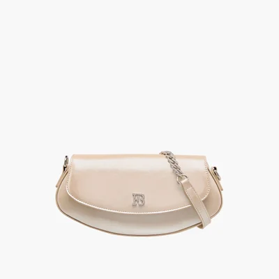 فلورا بيلا من شو إكسبرس Women's Solid Shoulder Bag with Detachable Strap and Flap Closure
