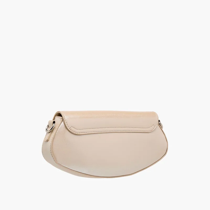 فلورا بيلا من شو إكسبرس Women's Solid Shoulder Bag with Detachable Strap and Flap Closure