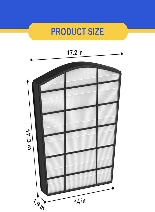 Roninby True HEPA Filter Replacement Compatible with LivePure Bali Series LP550TH, LP550THP Multi-Room Whole House Air Cleaner Purifier, Part Number LP550THP, 1 x HEPA Filter & 4 x Carbon Filter - Image 5