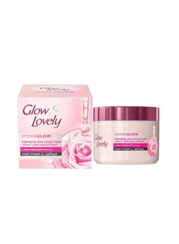 Glow & Lovely Set Hydraglow  Hydrating Rose Serum Cream Day and Night each 50g - Image 3