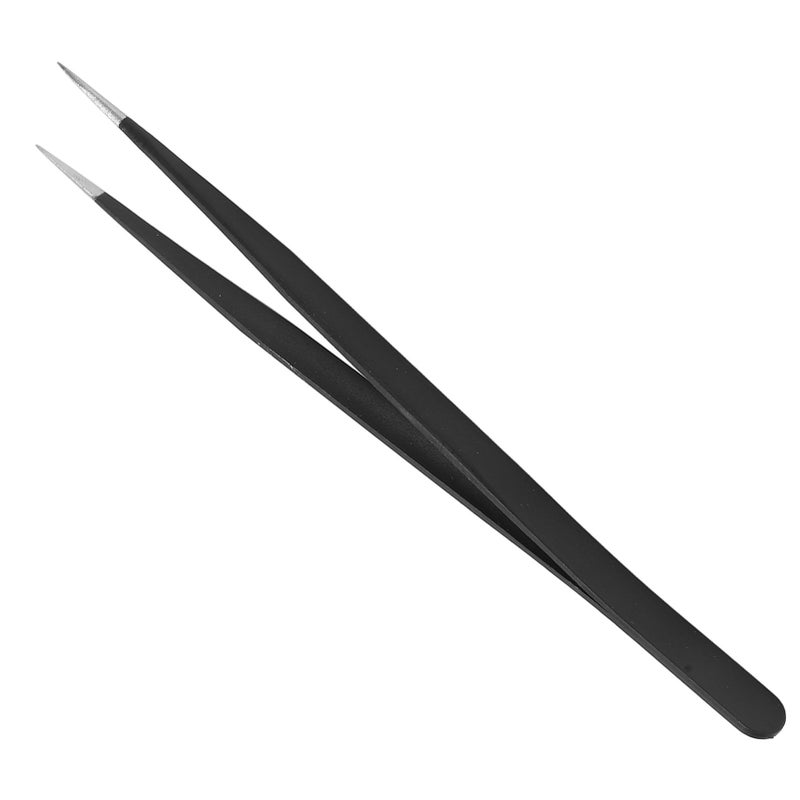 BST‑201ESD Pointed Tweezers Stainless Steel High Accuracy Anti Static Acid Resistant Tweezers for Accuracy Laboratory - Image 1