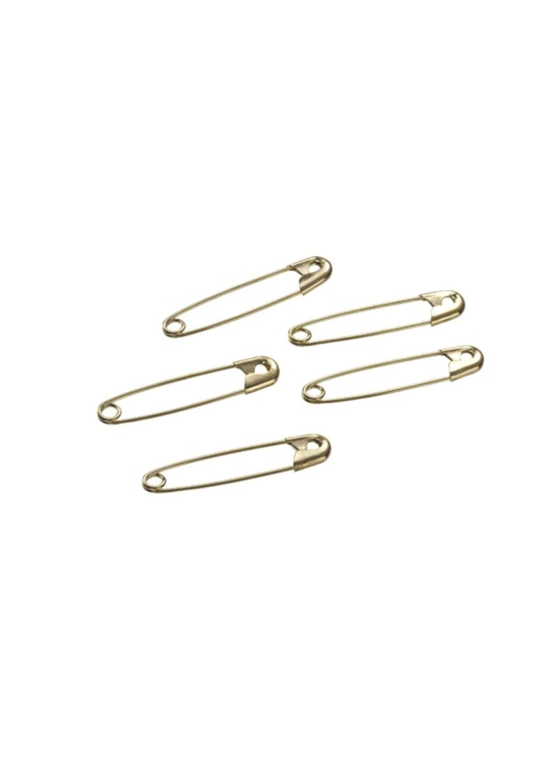 Safety Pins Gold 1-1/2 inches 5 pieces - Image 3