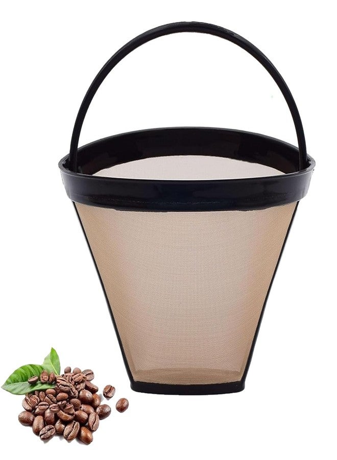 BRENSTEN Reusable #4 Cone Coffee Filter Basket for Ninja and Cuisinart Coffee Makers Coffee Accessories - 1 Pack Permanent Replacement for Ninja and Cuisinart Coffee Brewers - Image 1
