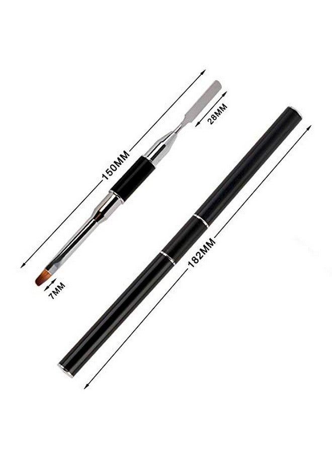 ليفلاي فرشاة بوليجل وأداة فرشاة التقاط لبولي جل الأشعة فوق البنفسجية (أسود) - Image 4