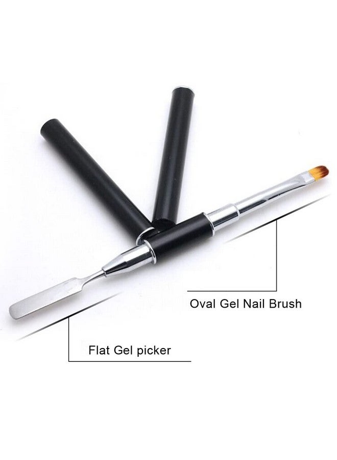 ليفلاي فرشاة بوليجل وأداة فرشاة التقاط لبولي جل الأشعة فوق البنفسجية (أسود) - Image 3