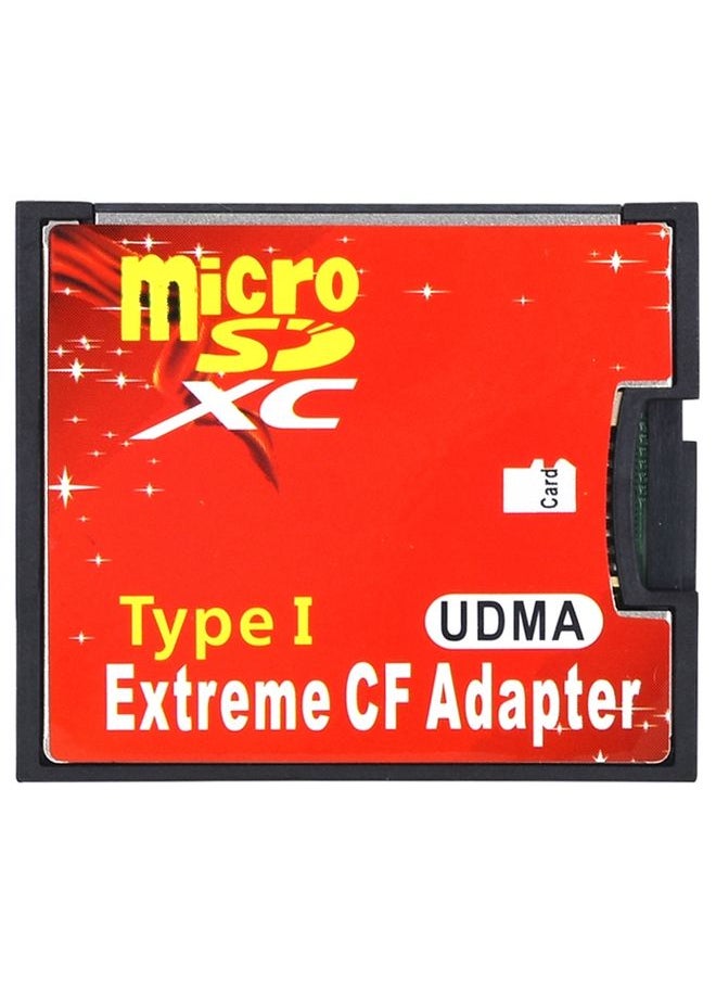 Micro SD to CF Compact Flash Memory Card Adapter, 1-Socket