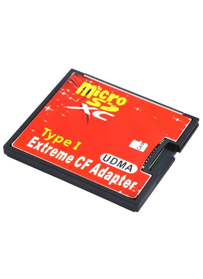Micro SD to CF Compact Flash Memory Card Adapter, 1-Socket