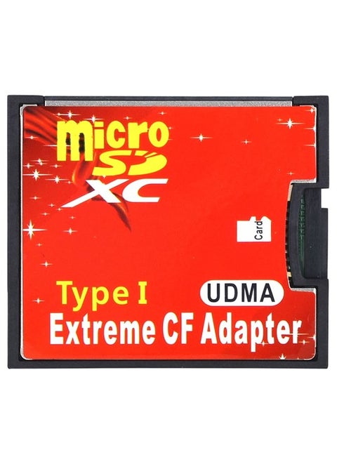 Micro SD to CF Compact Flash Memory Card Adapter, 1-Socket